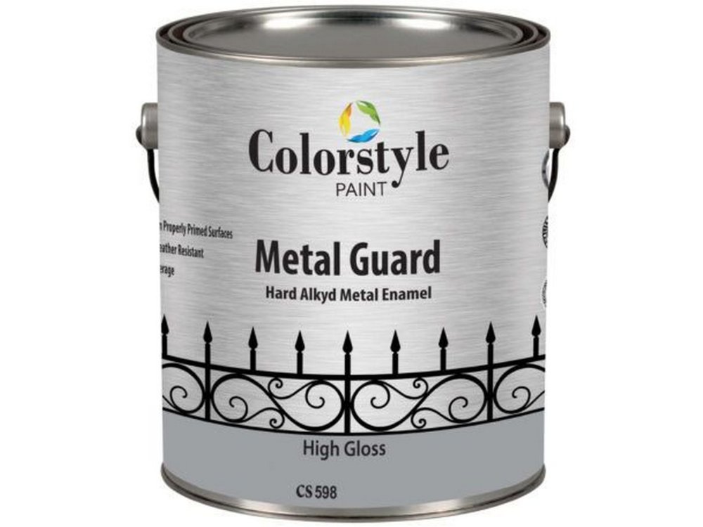 Colorstyle CS 598 Metal Guard Λευκό 0,75Lt Ντουκόχρωμα για Μέταλλα Γυαλιστερό 