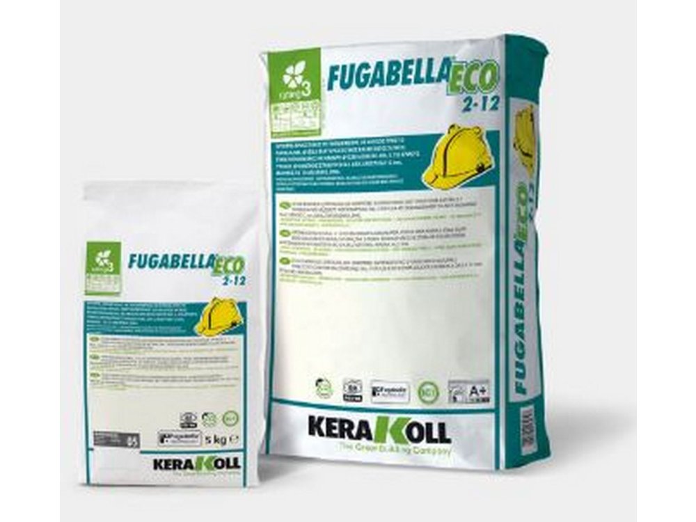 Kerakoll Fugabella Eco Porcelana 2-12 (02) Γκρι Φωτεινό 5Kg Αρμόστοκος Πλακιδίων
