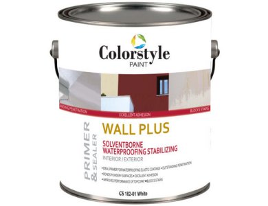 Colorstyle CS 182 Wall Plus Αδιάβροχο Υπόστρωμα Διαλύτου Λευκό 1Lt 