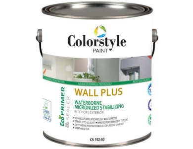 Colorstyle CS 192 Wall Plus Οικολογικό Ακρυλικό Μικρονιζέ Υπόστρωμα Νερού 0,75Lt 