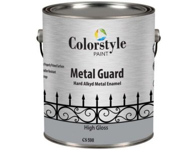 Colorstyle CS 598 Metal Guard Λευκό 0,75Lt Ντουκόχρωμα για Μέταλλα Γυαλιστερό 