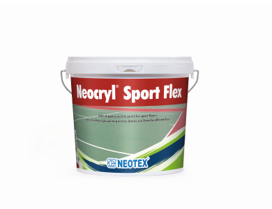 Neotex Neocryl Sport Flex Μπλε (RAL5024) 12Kg Ειδική Βαφή για δάπεδα Γηπέδων και χώρων Αθλοπαιδιών